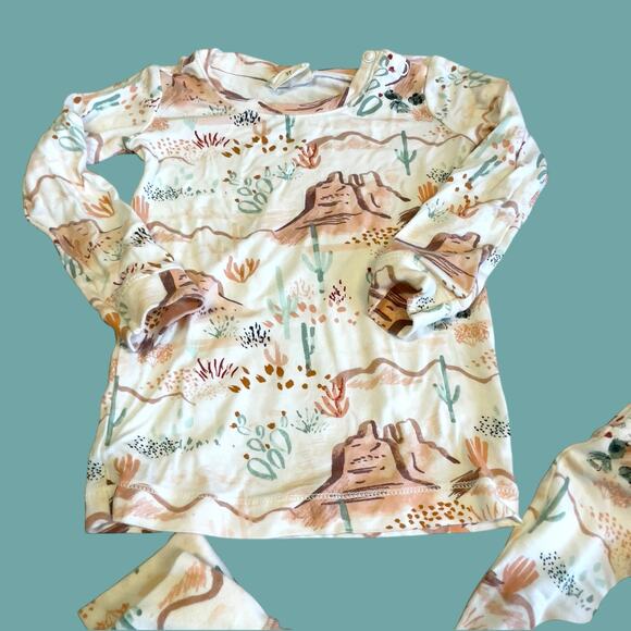 Angel Dear x Spearmint Love desert bamboo pajamas 3T - Picture 1 of 4
